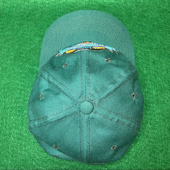 Vintage NCAA 1995 Final Four Seattle March Madness Green Snapback Hat One Size - Picture 8 of 11